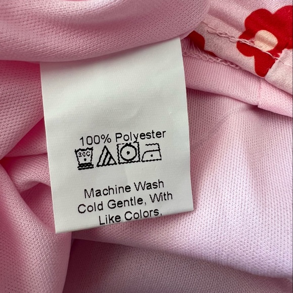 SHEIN Floral Mini Skirt - Pink & Red - Picture 11 of 11